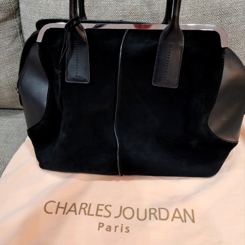 Black Leather Purse